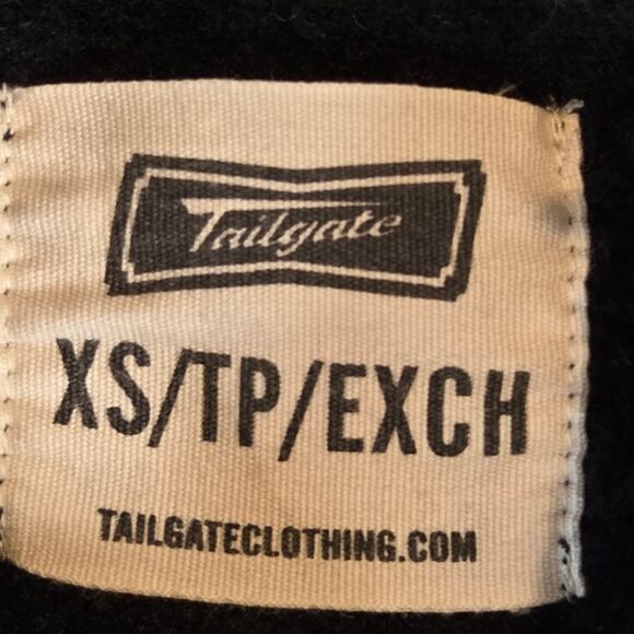 Pittsburgh Steelers Sweatshirt Tailgate Men’s XS Black NFL NWT Licensed 2019 - Picture 6 of 16